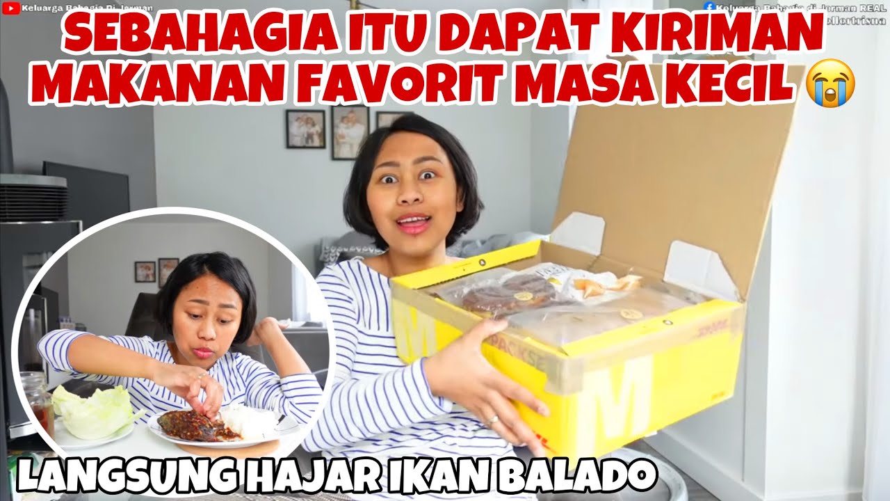 DAPAT KIRIMAN MAKANANFAVORIT MASA KECIL