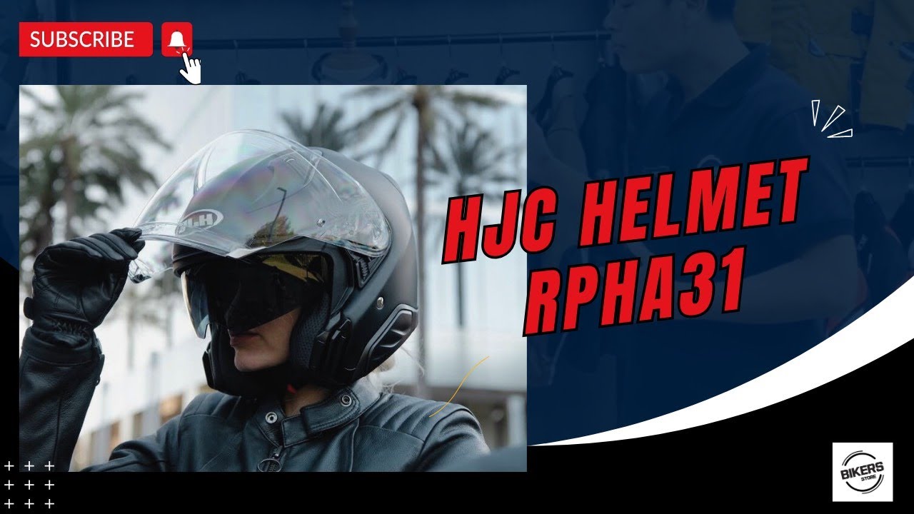 Review HJC - RPHA31 mũ bảo hiểm 3/4 cao cấp dành cho người chơi motor PKL