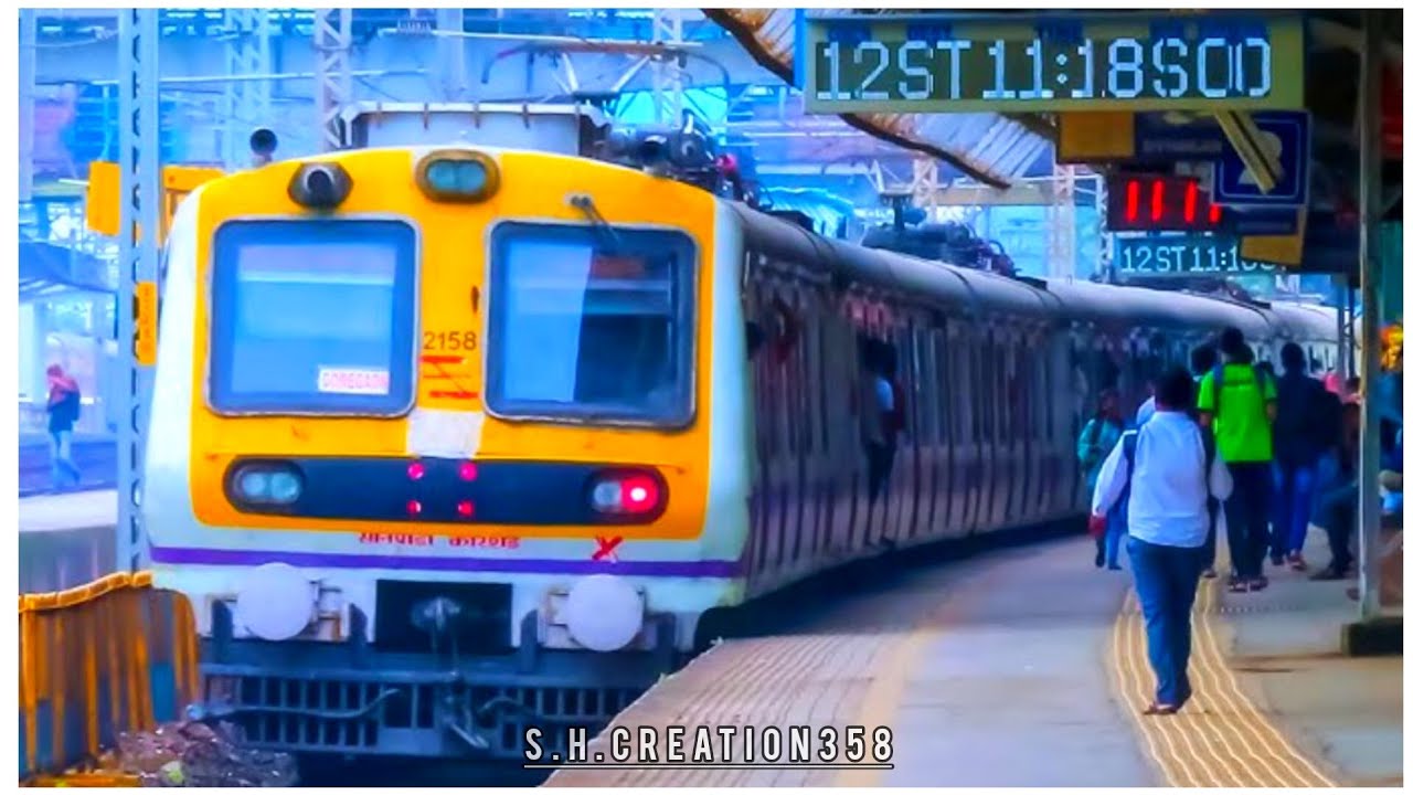 🚇|| Mumbai Local Trains And Super Fast Express || ‎⁨@S.H.Creation358⁩