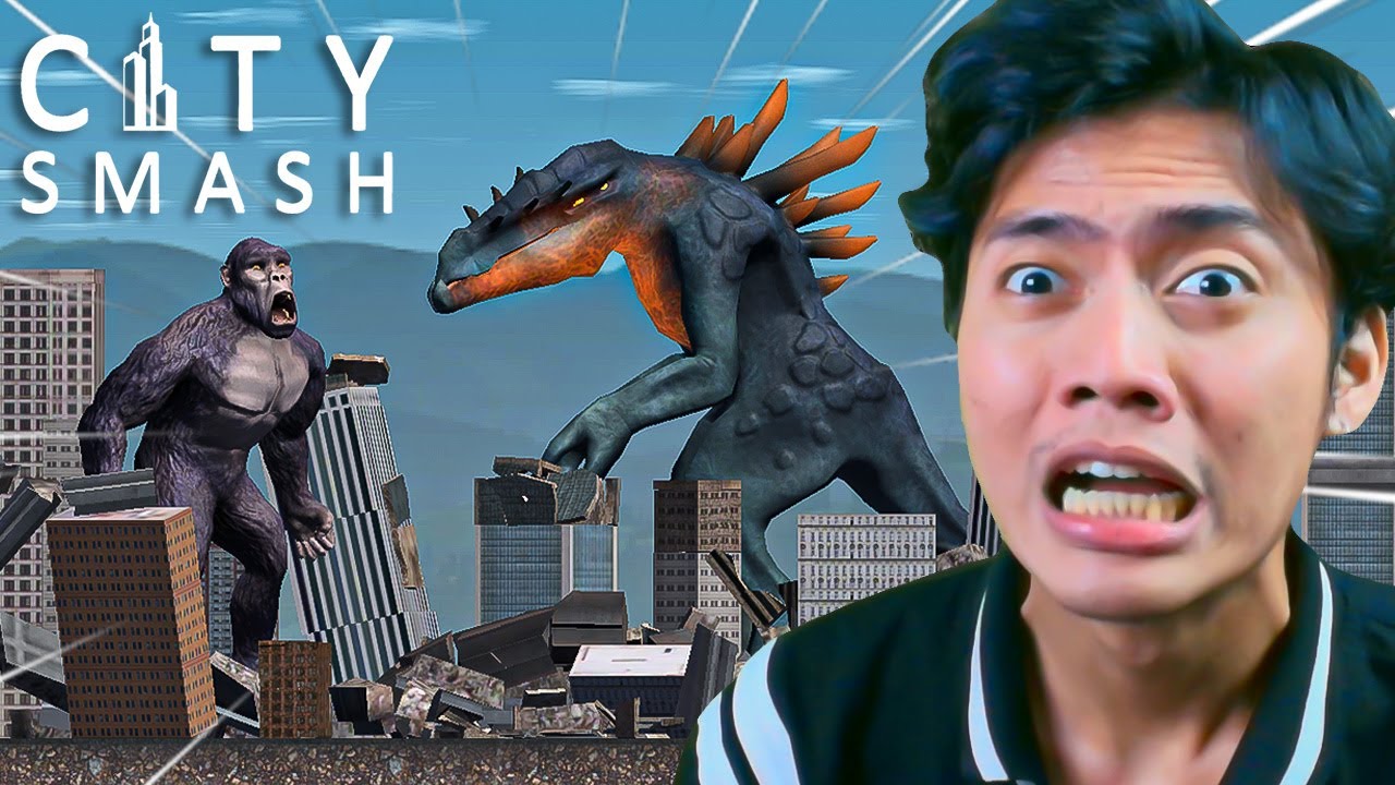 GODZILLA DATANG UNTUK MENGHANCURKAN KOTA! City Smash - Indonesia (Part 2)