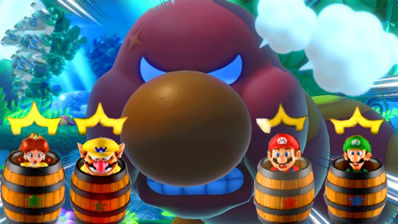 Super Mario Party  - Top Lucky Minigames - Boo vs Goomba vs Daisy vs Wario