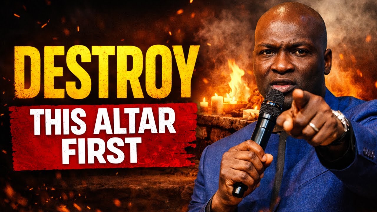 Прежде чем молиться, разрушьте этот алтарь.