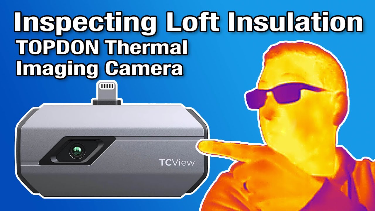 Inspecting Loft Insulation with the TOPDON Thermal Imaging Camera