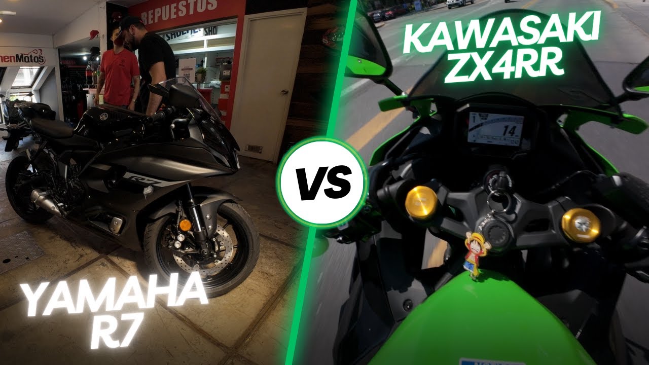 Prueba Yamaha R7: ¿Supera a mi ZX4RR? | Motovlog #CretoTV
