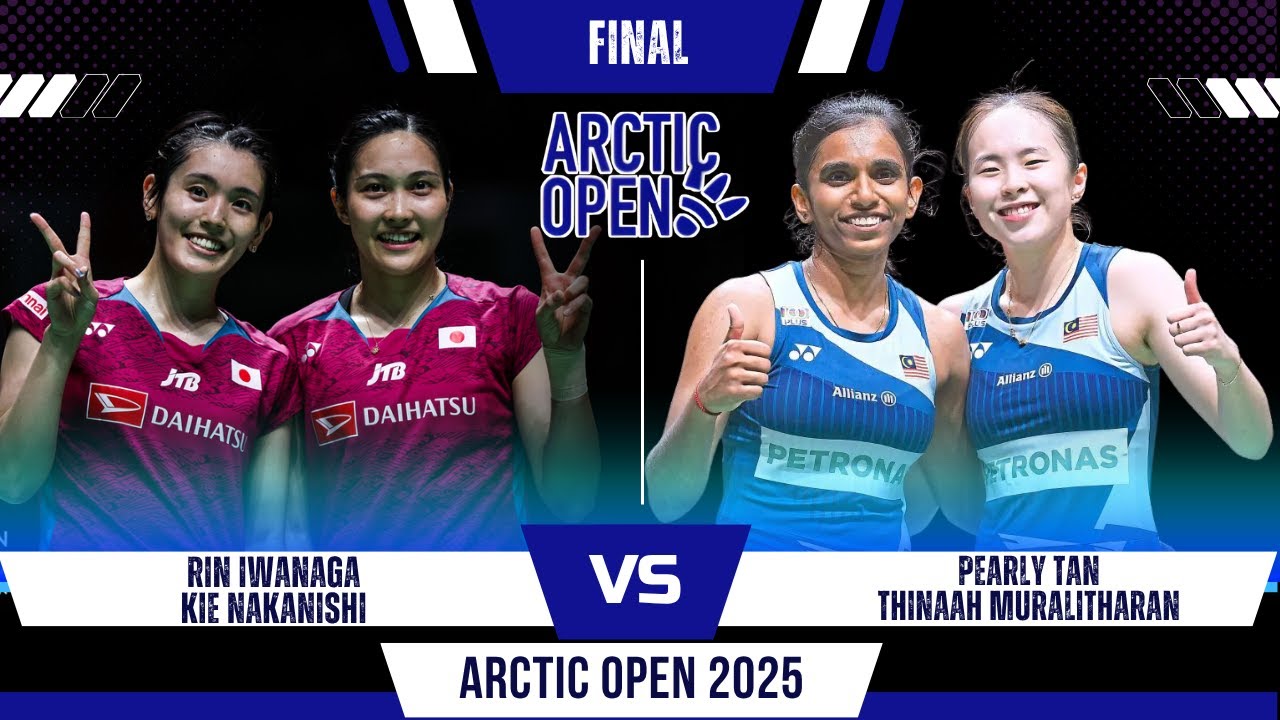 Rin IWANAGA/Kie NAKANISHI vs Pearly TAN/THINAAH Muralitharan | AO 2025 Badminton