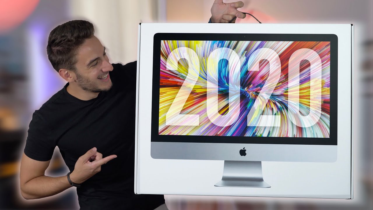 J'ai reçu l'iMac 2020 !