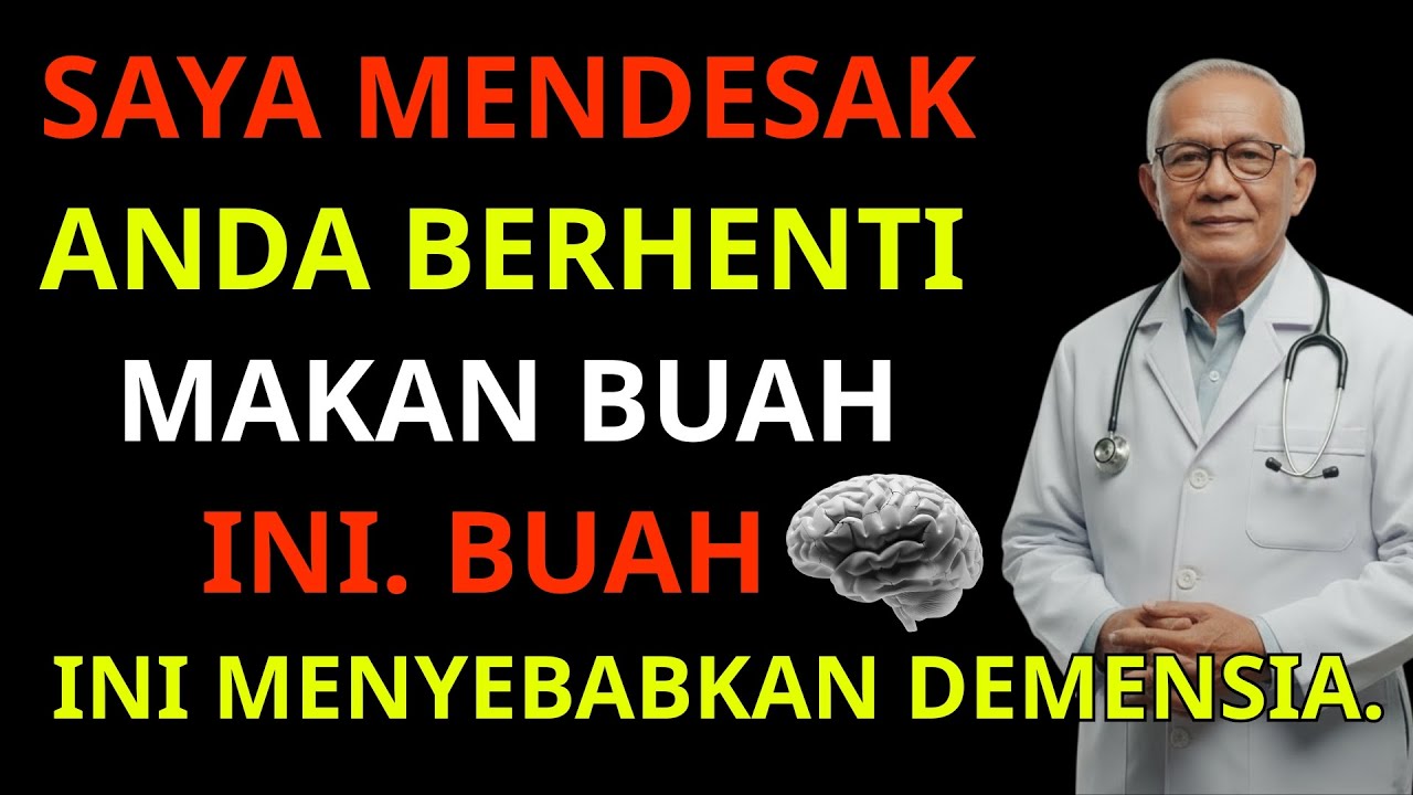 4 Buah Perusak Daya Ingat + 4 Buah Pelindung Otak dari Demensia