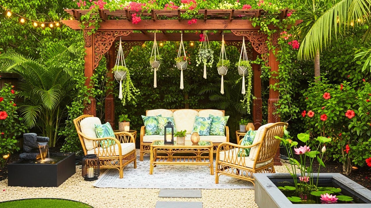 Tropical Garden Ideas for Small Backyards: Create Your Own Mini Oasis
