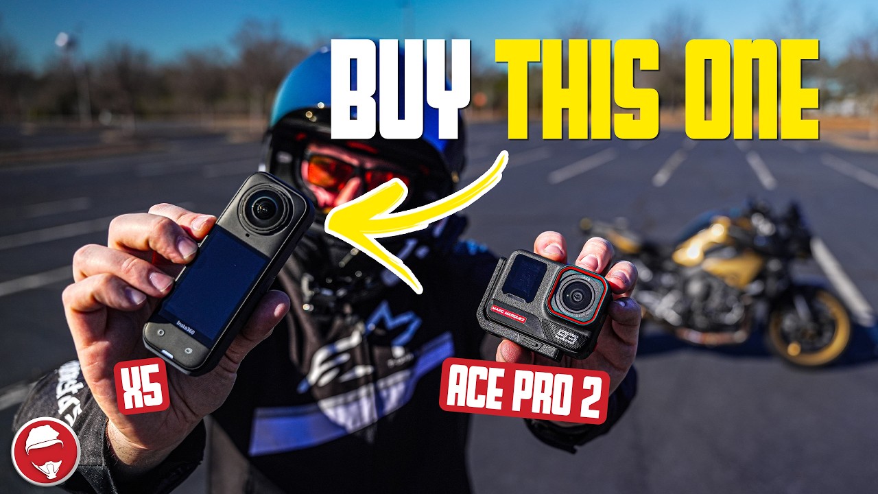 Insta360 X5 против Ace Pro 2 | Какая лучше подходит для мотоблогинга?