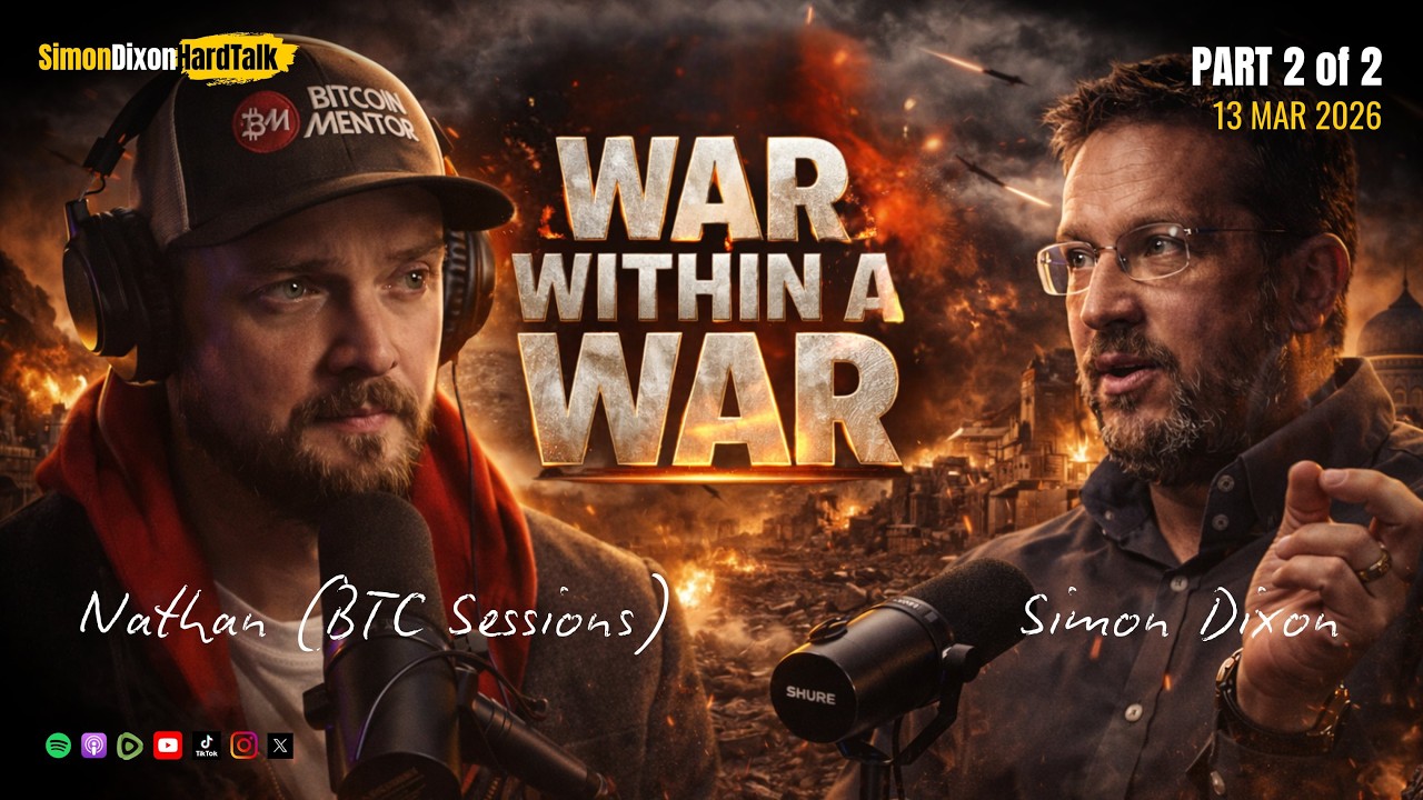 The Financial War Behind the Iran Conflict | BTC Sessions interviews Simon Dixon
