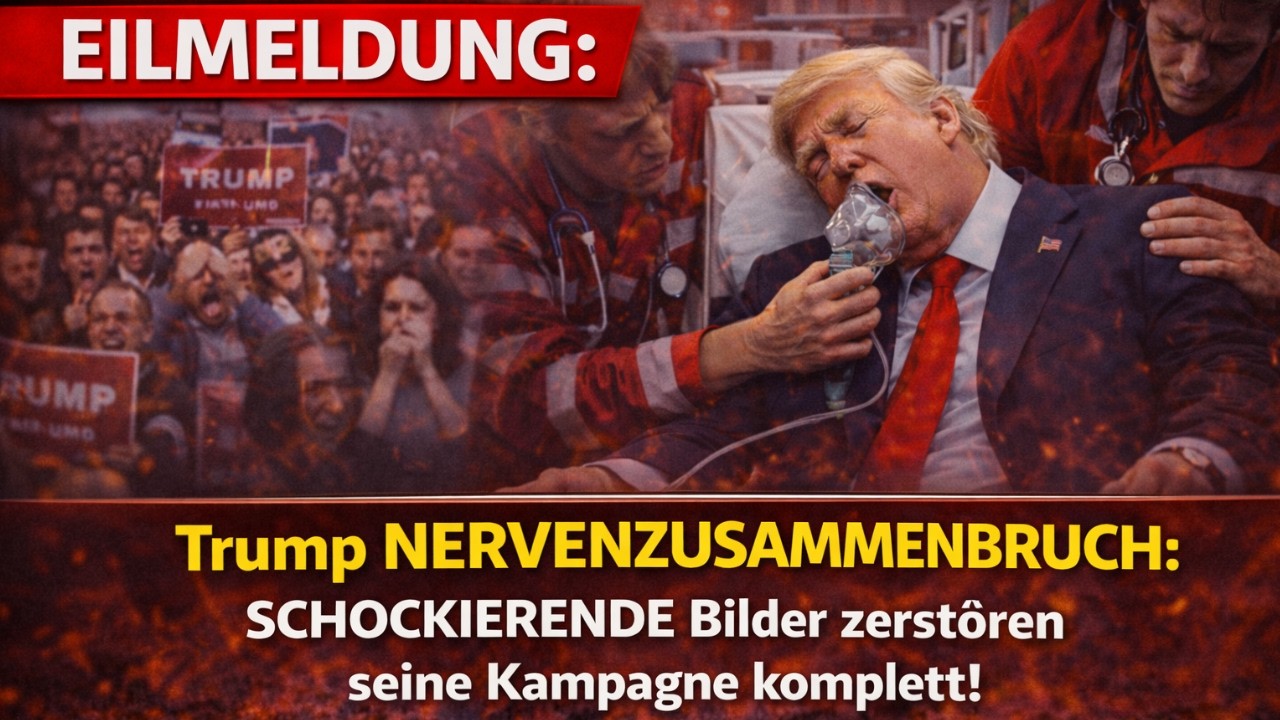 Trump NERVENZUSAMMENBRUCH: SCHOCKIERENDE Bilder zerstören seine Kampagne komplett!