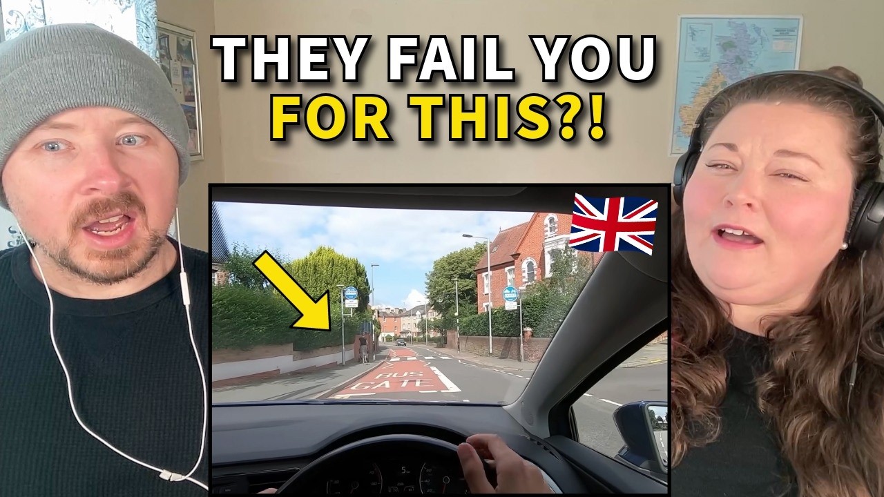 Americans React: Top 10 Reasons People Fail the UK Driving Test