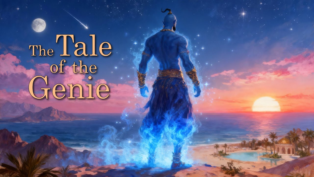 Arabian Nights Sleep Story: The Genie Who Forgave a Man