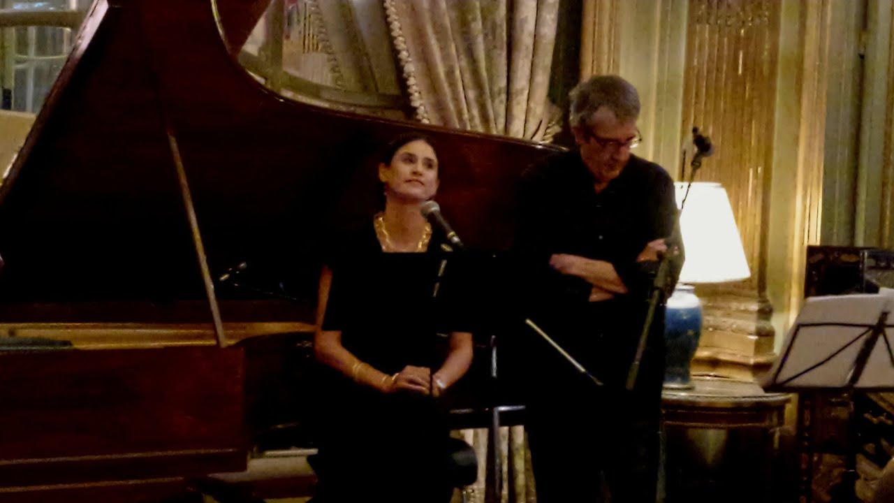 Máximo Pradera, narrador, Laura Sabatel, soprano y Antonio López Serrano, pianista (6)