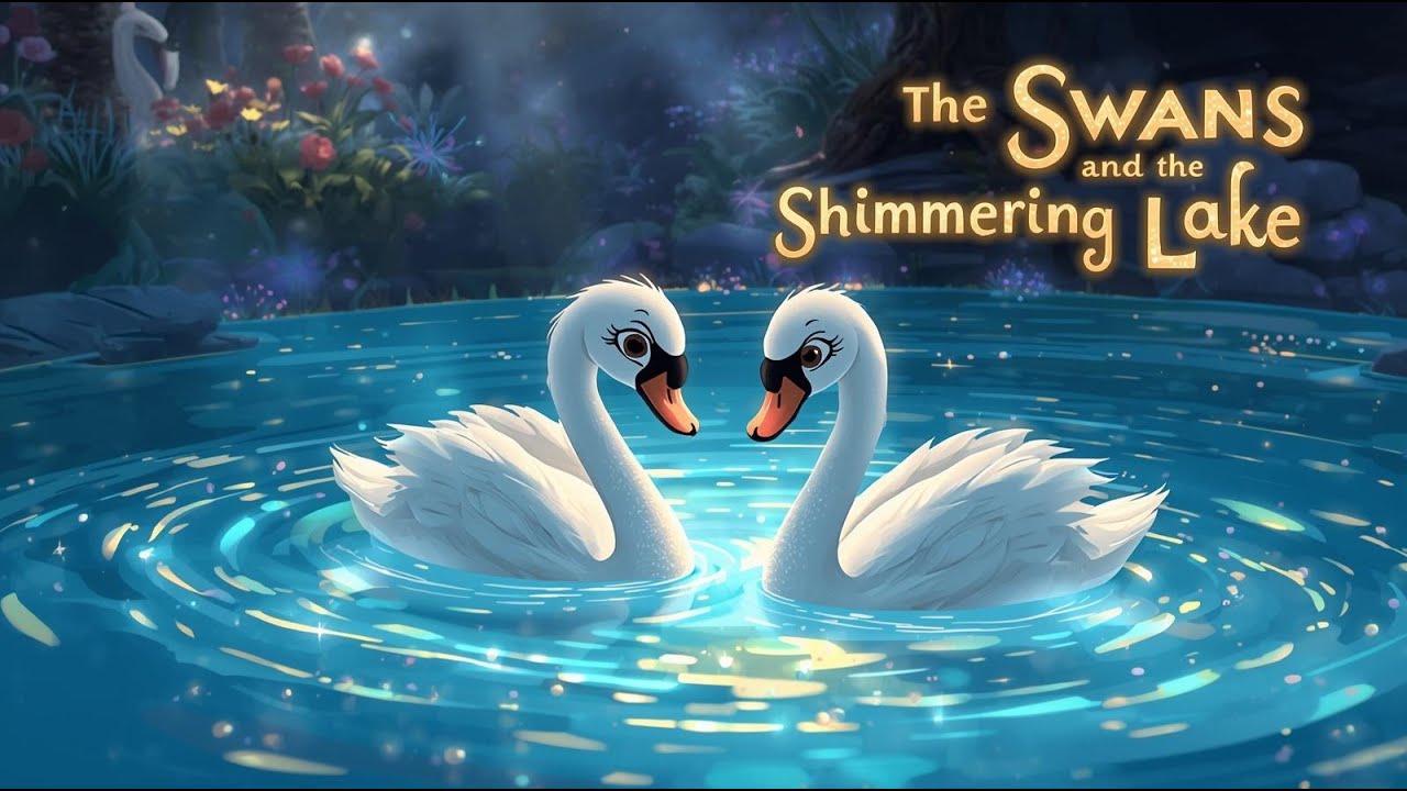 The Swans and the Shimmering Lake | A Magical Adventure Story for Kids