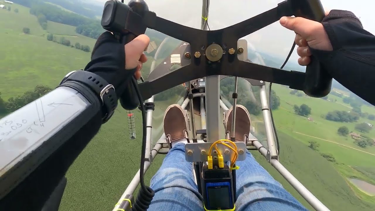 Alina landing at KTZV Tomkinville AIrport