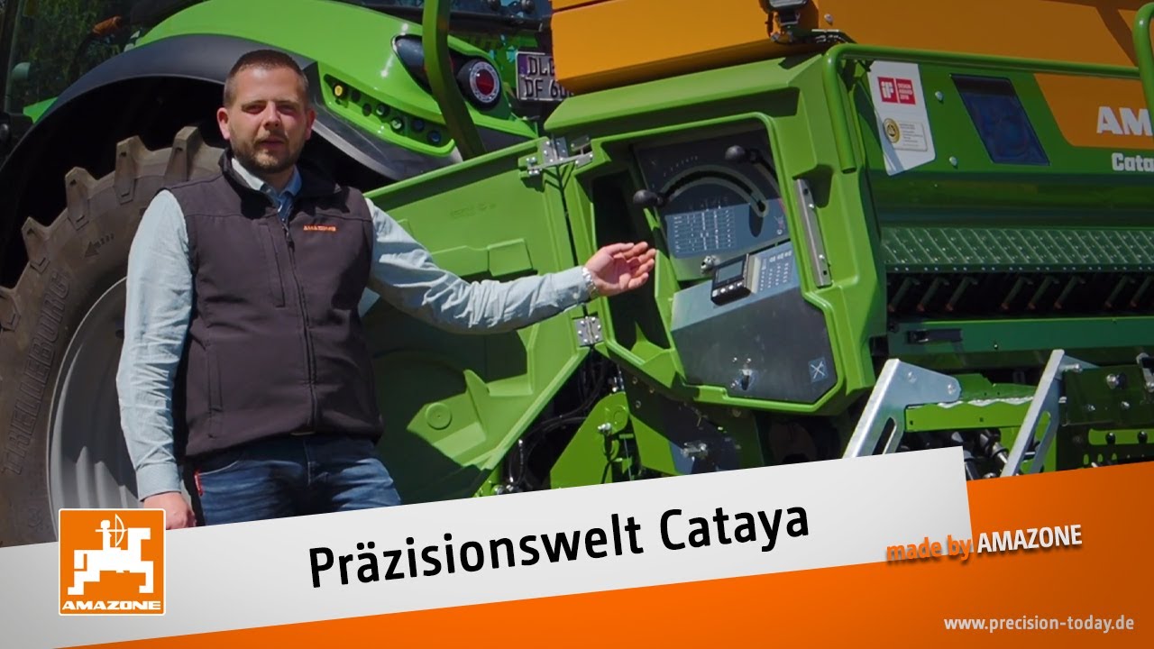 Pr&auml;zision HEUTE: mechanische Aufbaus&auml;maschine Cataya | AMAZONE