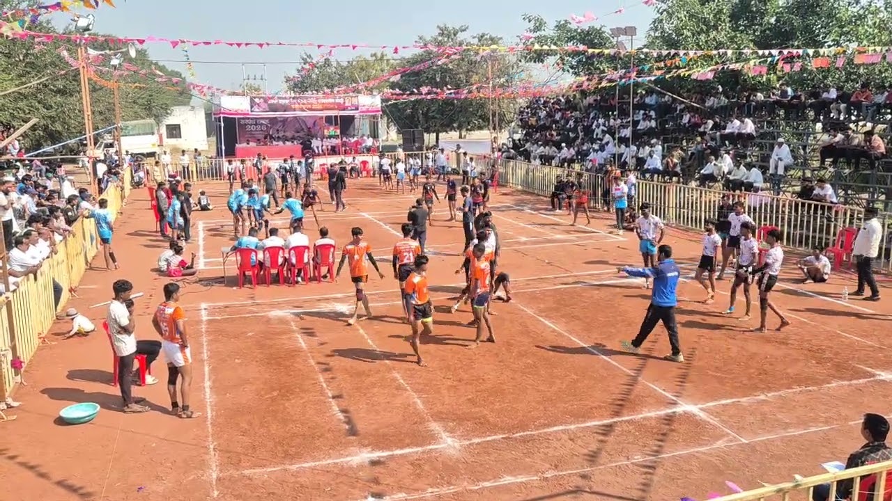 Rudrapratap saswad v/s indapur sangh kabaddi video shirsufal aayojit rajyastariy kabaddi spardha