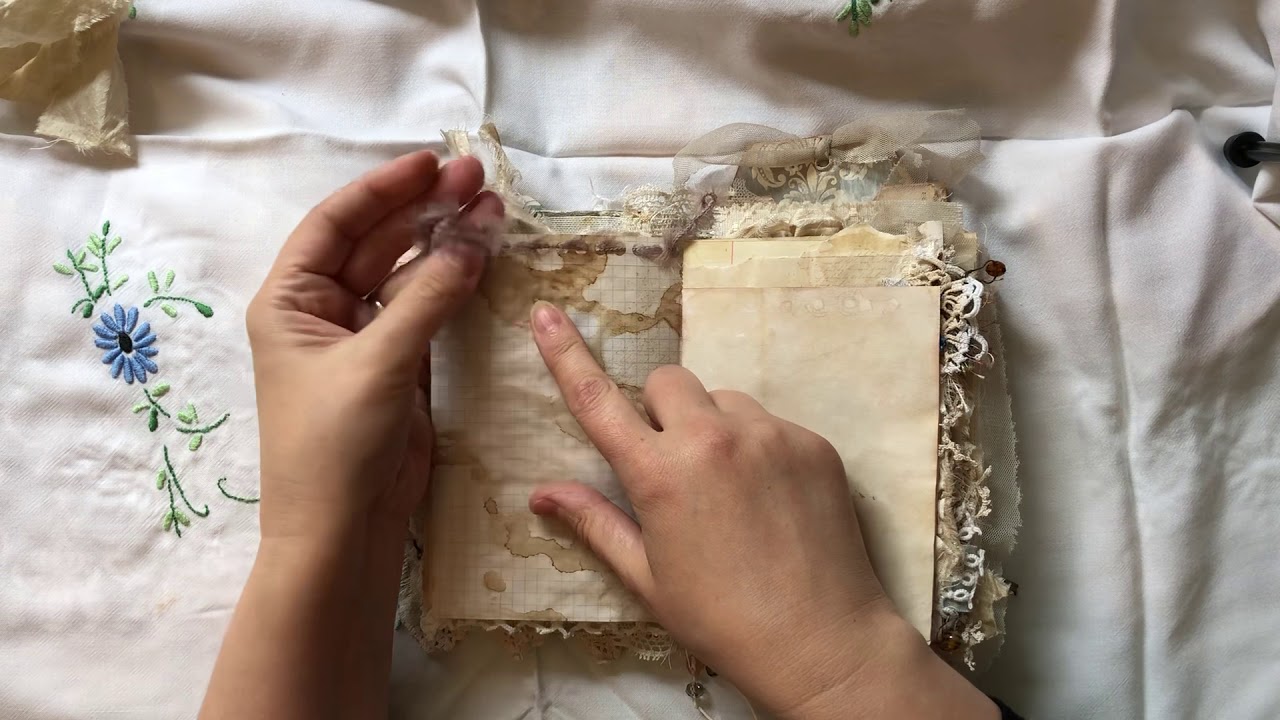 Vintage Amity Bloom inspired wee book