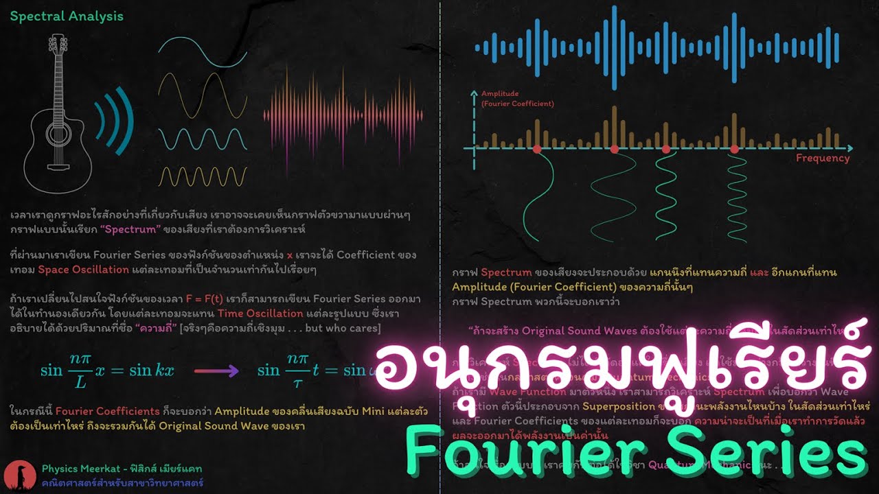 [Math สอวน.] Z1-0x: อนุกรมฟูเรียร์ (Fourier Series)