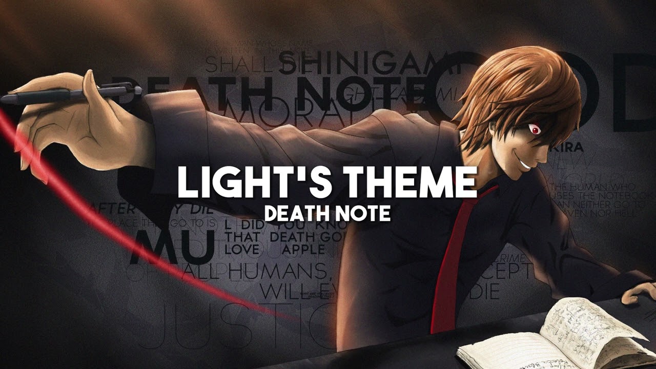 Light's Theme - Death Note (slowed + reverb)