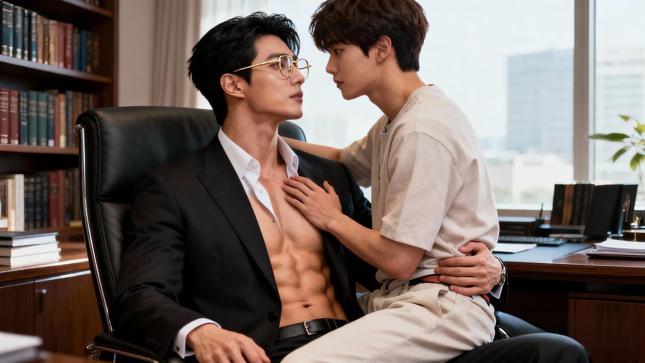 【BL Movie】Прижат к его коленям в офисе—один поцелуй лишил дыхания 💖 #BL #lgbt