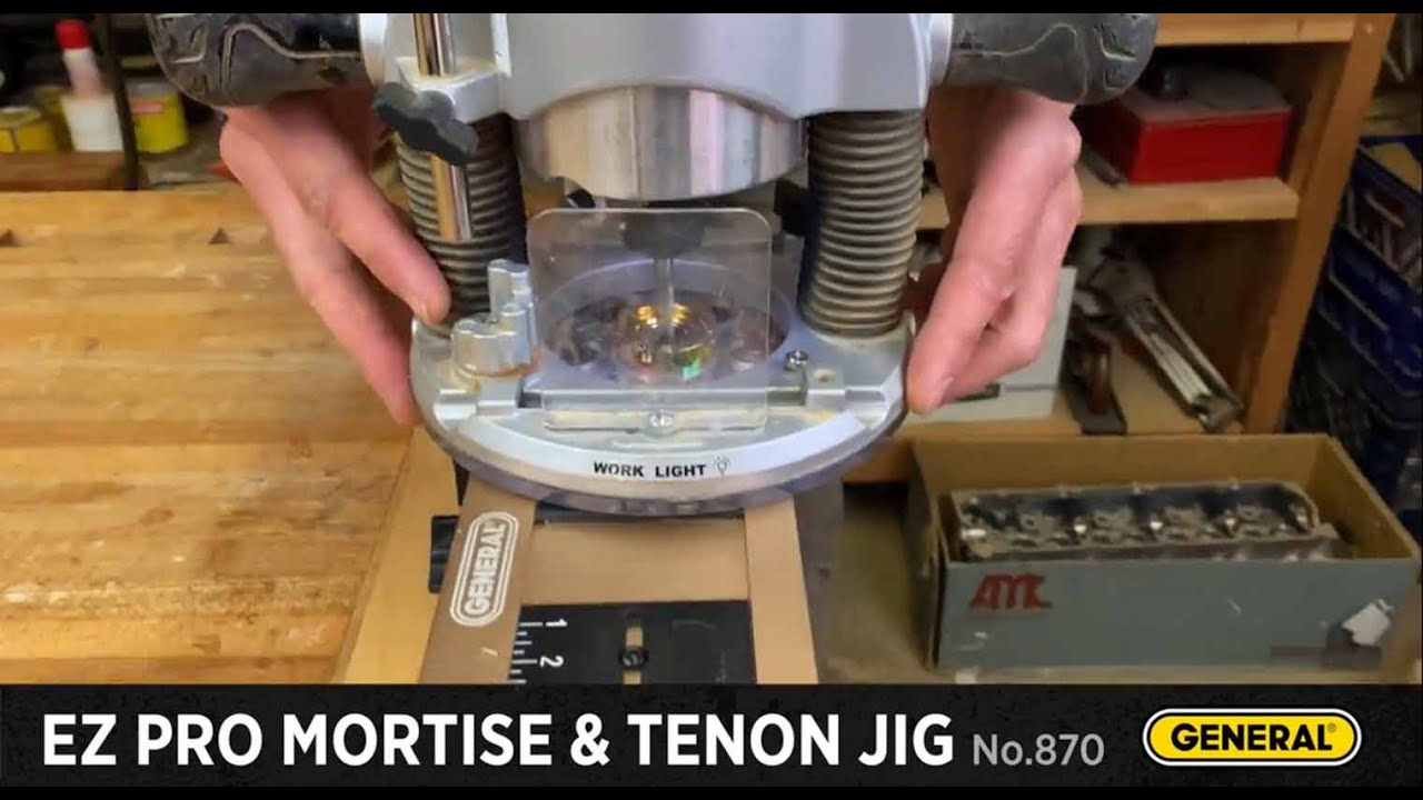No  870 EZ Pro Mortise & Tenon Jig