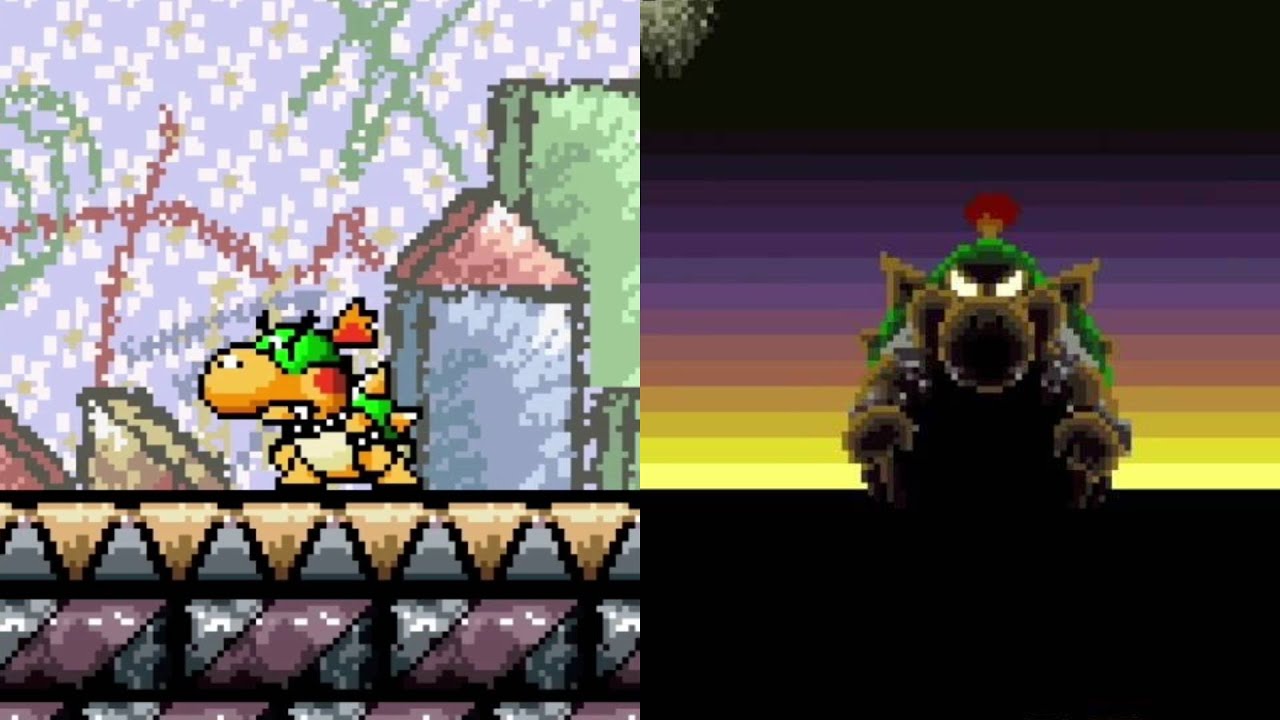 How to beat Bowser in Yoshi's Island (SNES)