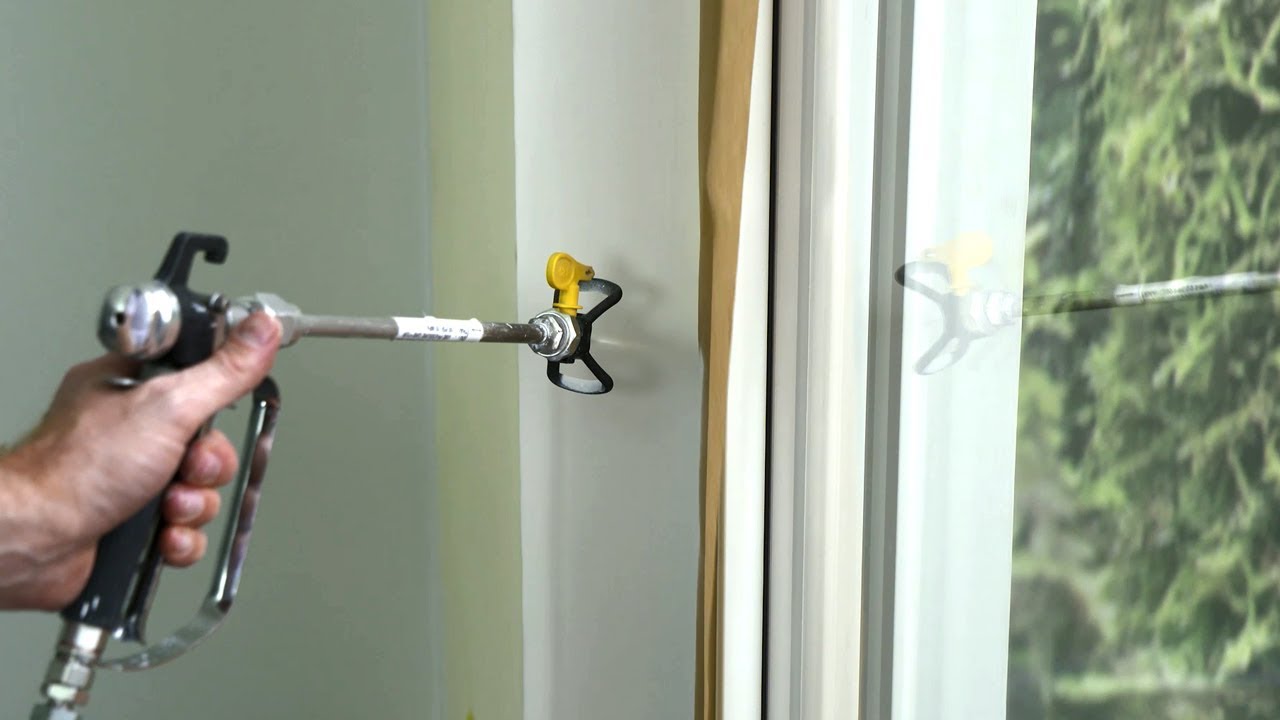 Be efficient: Low-overspray airless spraying
