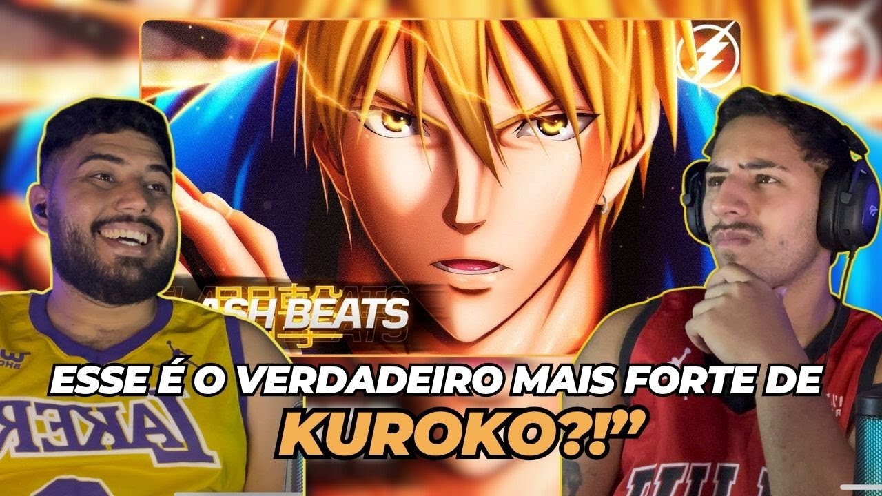 ELE TA NO TOP 3 DO ANIME?! | 2 EM 1 | REAGINDO | Rap do Kise Ryouta 1 e 2 (KNB) //  Flash Beats