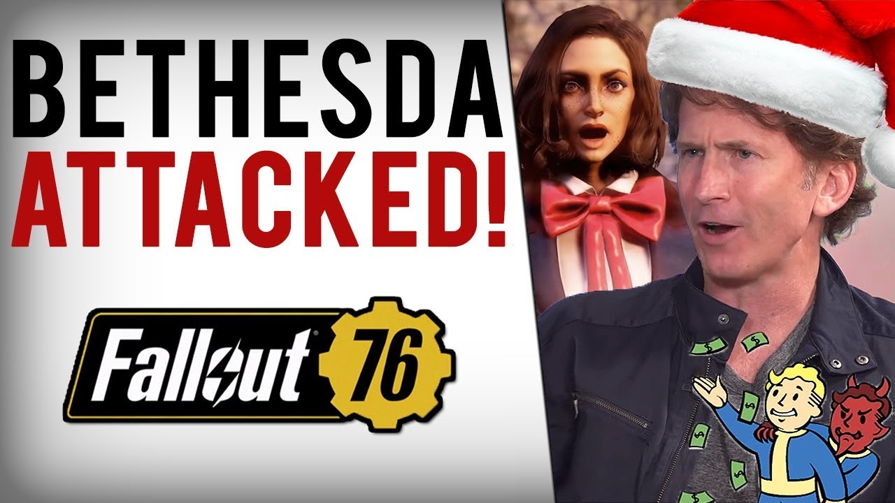 В Fallout 76 хакеры подшучивают над Bethesda! Рождественская атака: кража ВСЕГО инвентаря игрока ...