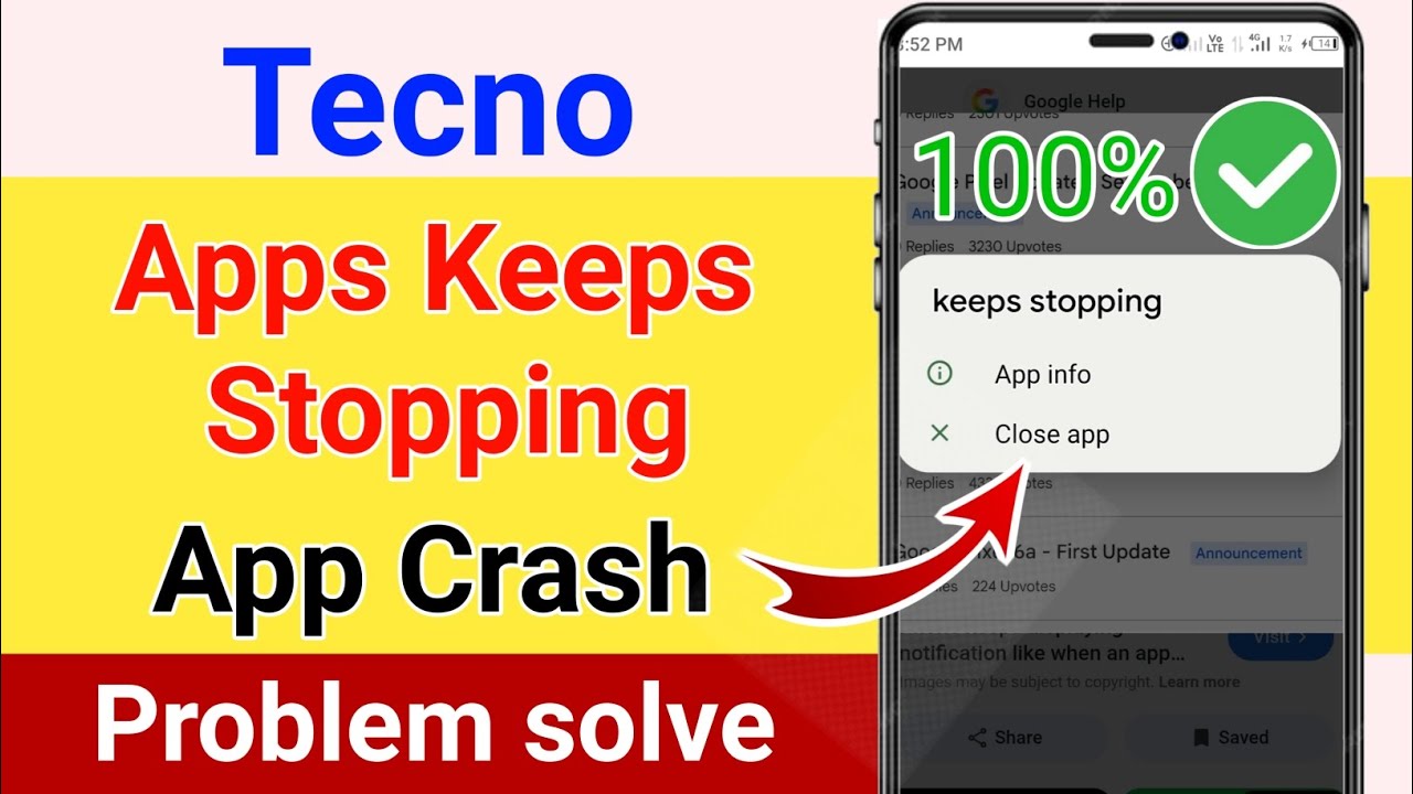 Tecno Apps Keeps Stopping Problem | Tecno App Crash Problem | Tecno Apps Auto Back Problem
