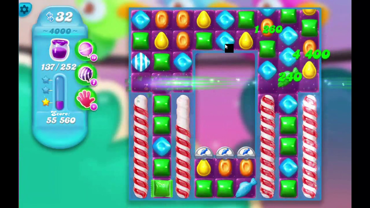 Candy Crush Soda Saga Level 4000
