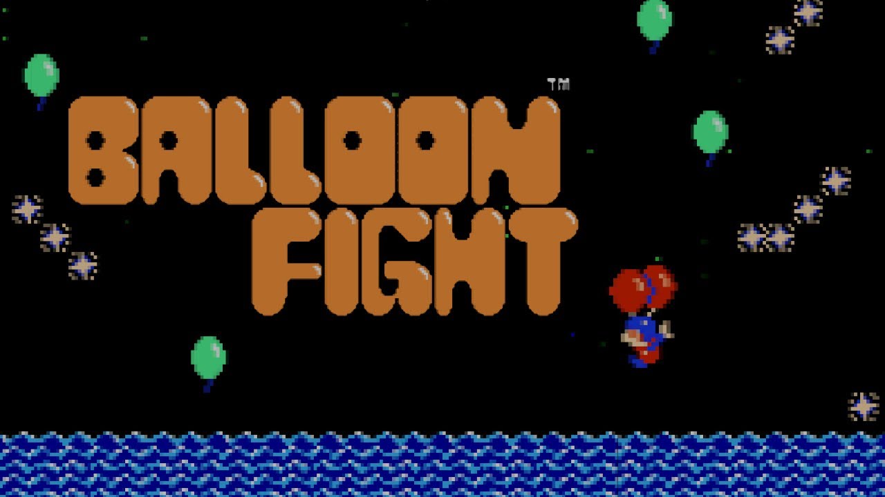 Balloon Fight [Playthrough] [HD] NES