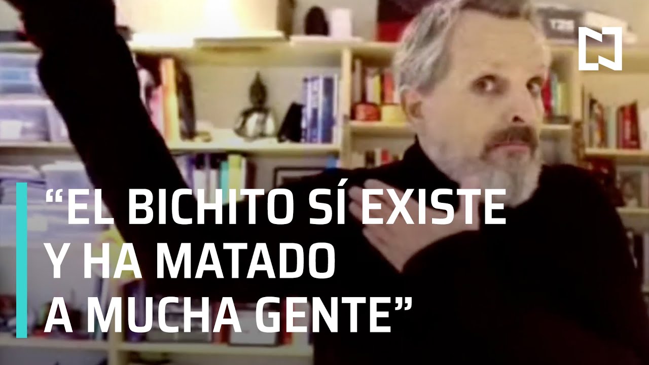 Miguel Bosé reconoce que existe el Covid-19 - A las Tres