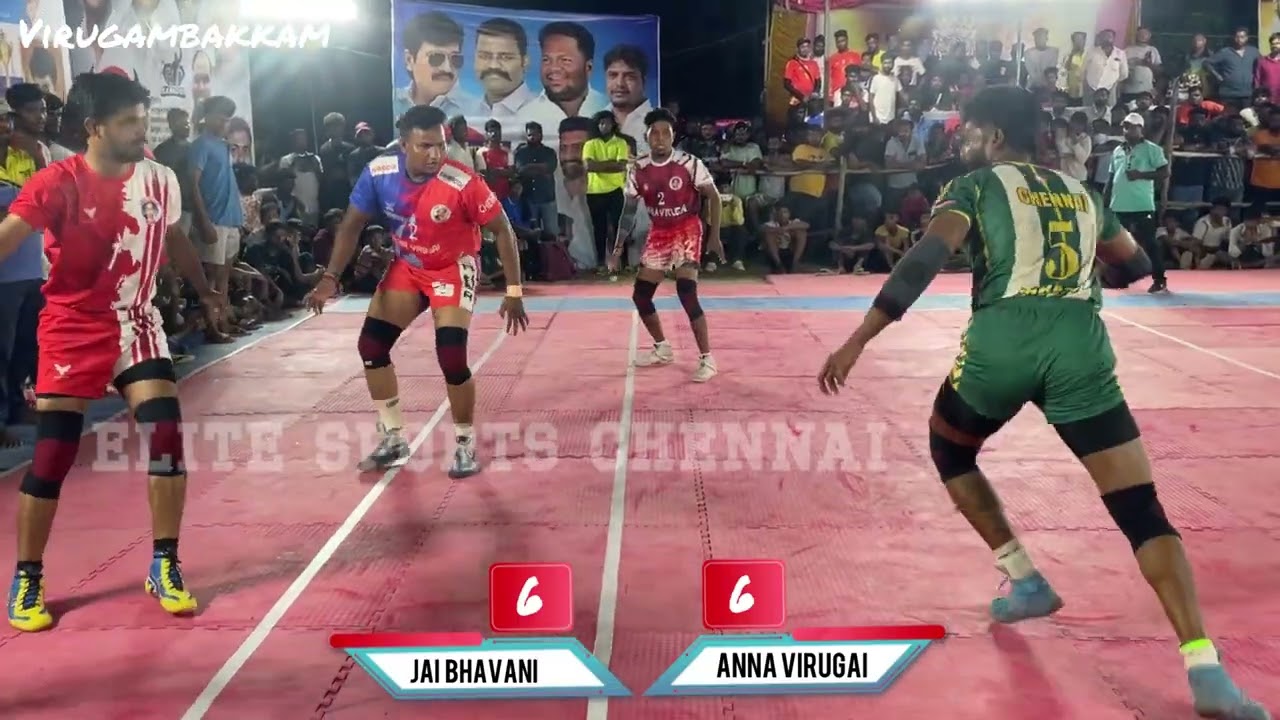 Anna Virugai Vs Jai Bhavani @Virugambakkam Match