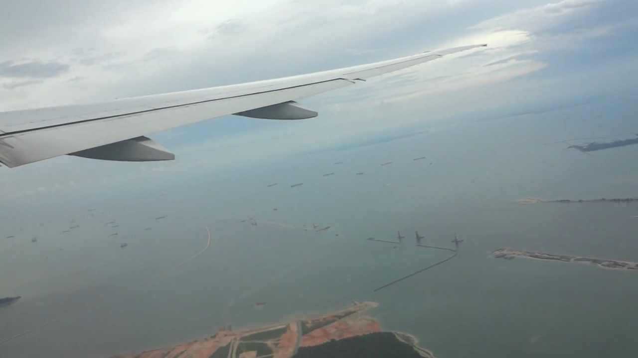 Emirates Boeing 777-300ER Takeoff from Singapore Changi Airport [1080p HD]