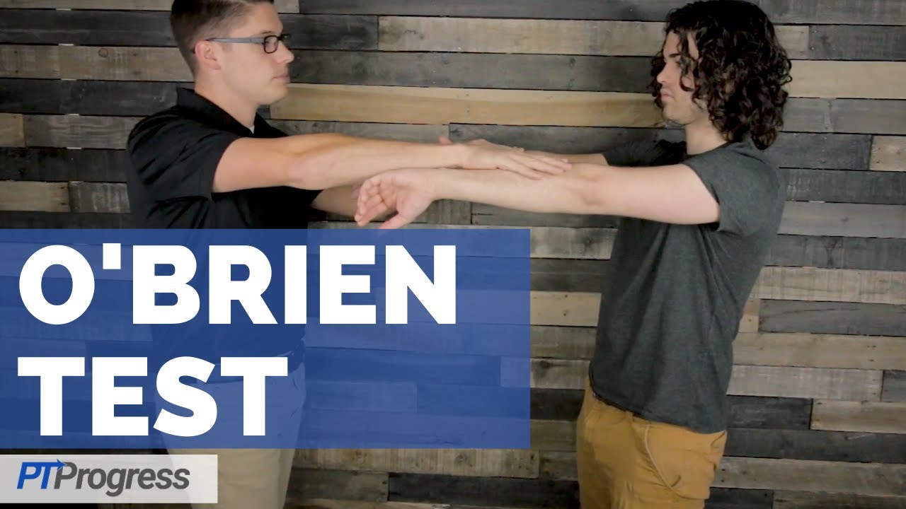 O'Brien Test | Shoulder Test for SLAP Tear