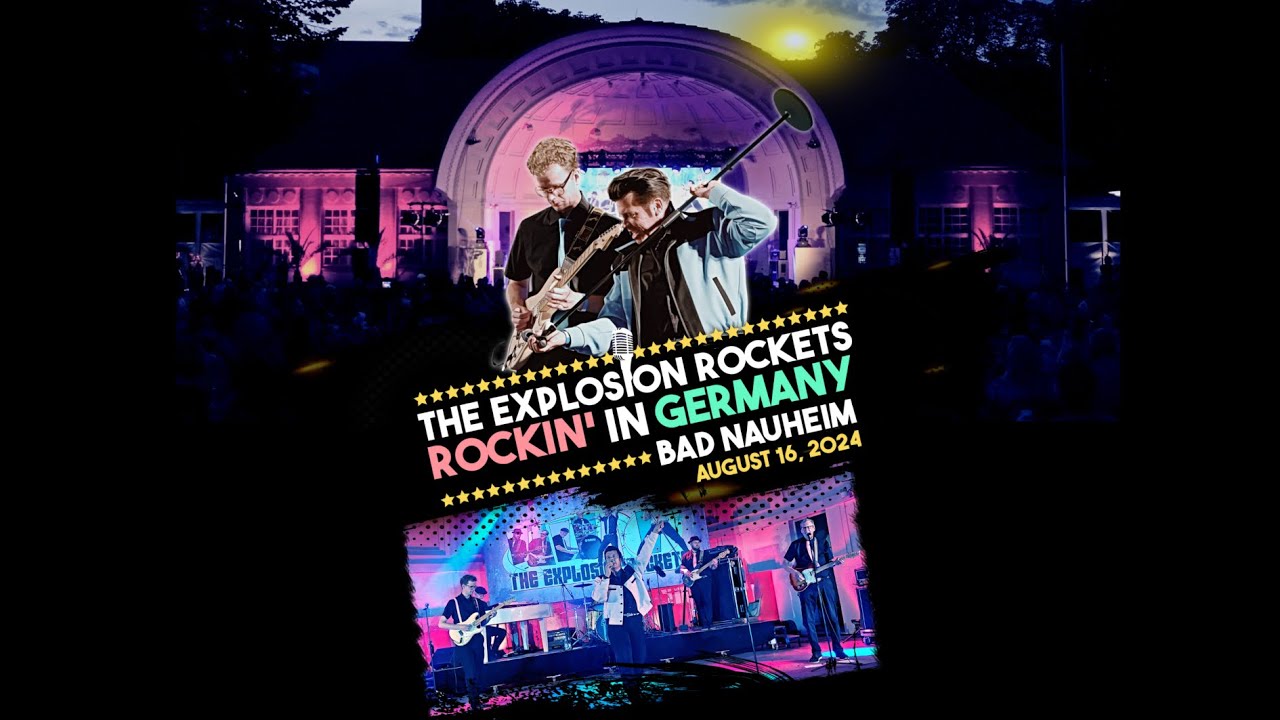 THE EXPLOSION ROCKETS - 'RIGHT NOW' - LIVE IN GERMANY 2024