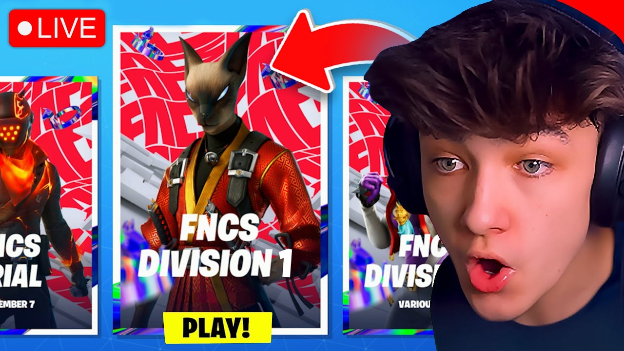 🔴LIVE! - DUO FNCS TOURNAMENT! (Fortnite)