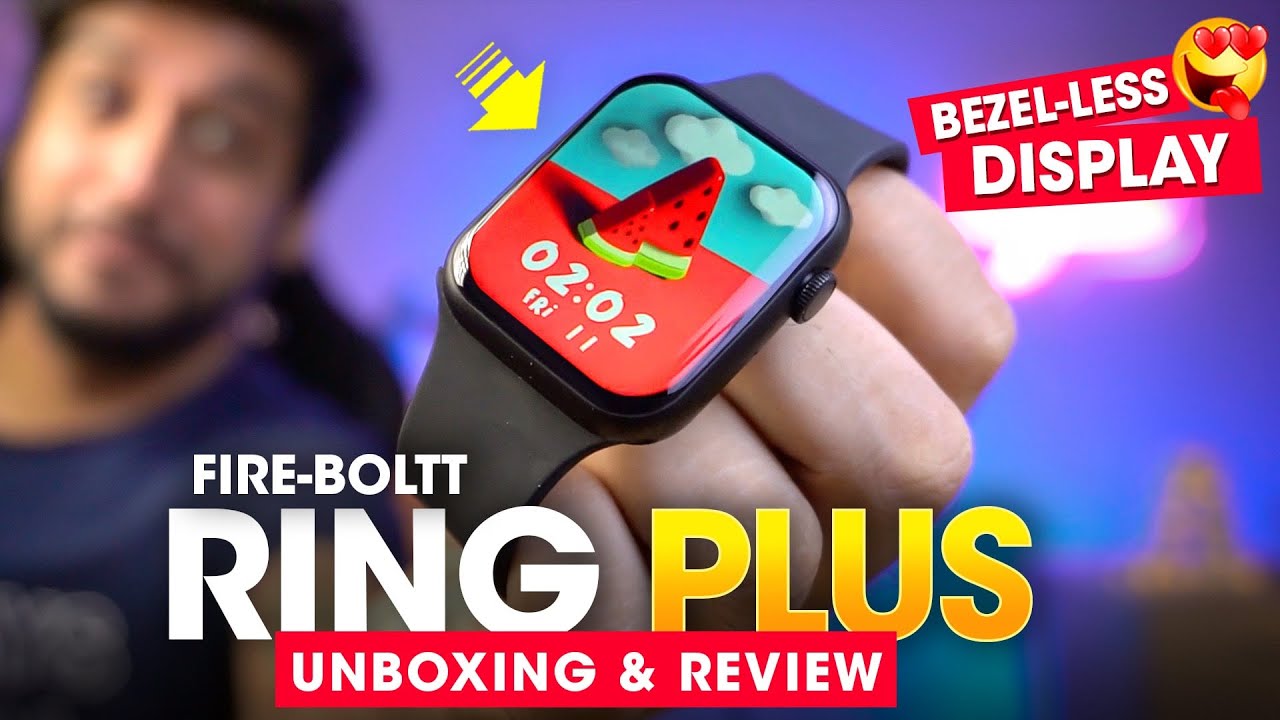 Gazab *Apple Watch* Clone ⚡️ Fire-Boltt Ring Plus Review - Best Bluetooth Calling Smartwatch 2022!!