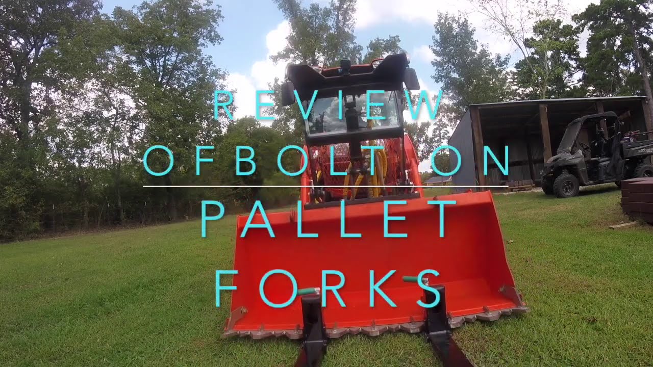 Pallet Forks (Bolt-On) Review