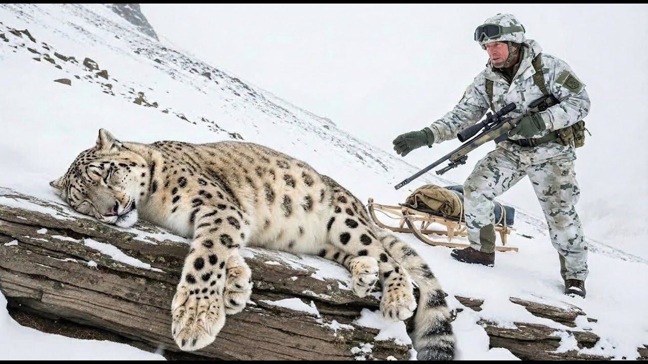 Animal Rescue: Frozen Pregnant Snow Leopard Found in Ice... The Miracle Ending!