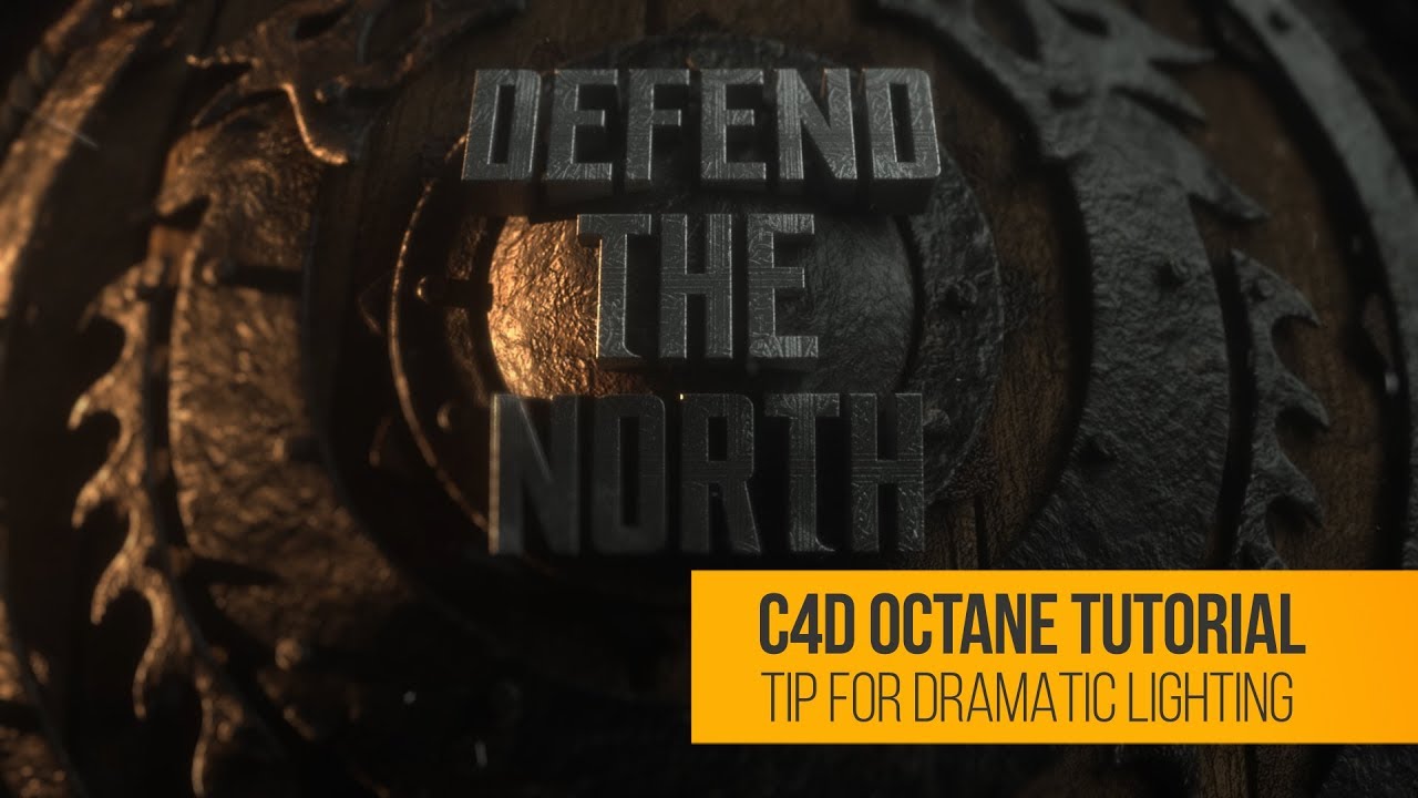 C4D Octane Tutorial: Dramatic Lighting Tip