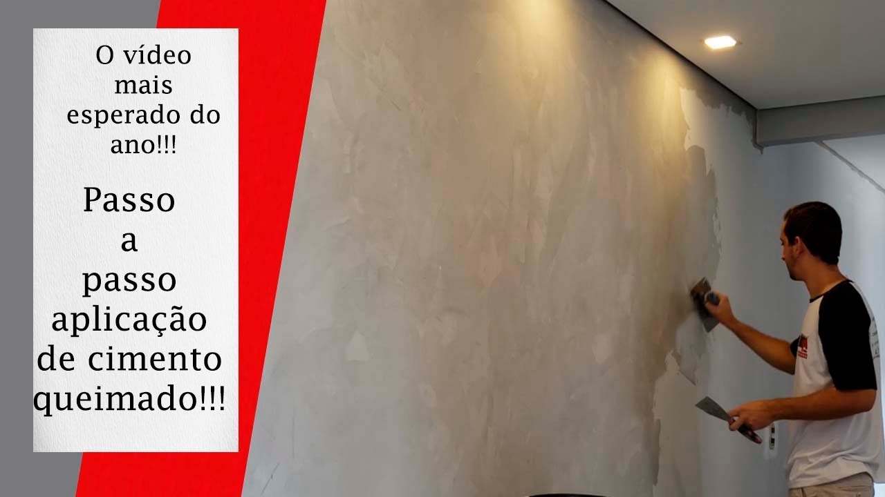 COMO FAZER CIMENTO QUEIMADO PASSO A PASSO