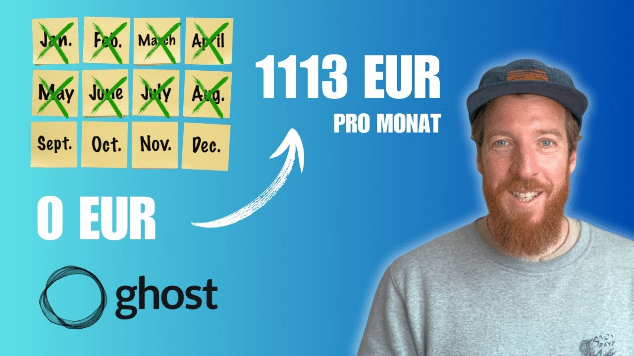 Von 0 auf 1.000€ MRR in 8 Monaten: Meine Ghost Blog Journey