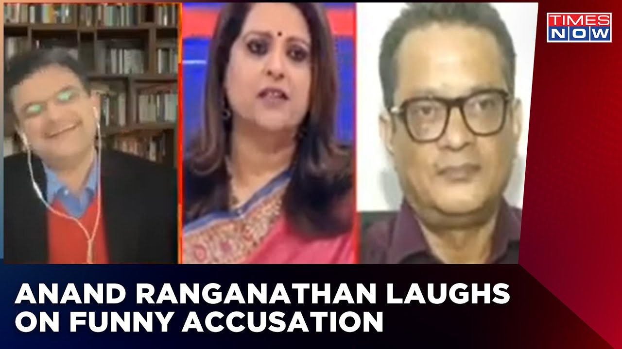 Anand Ranganathan Laughs As Congress Spokesperson Makes Funny Accusation, Then Gives Savage Response