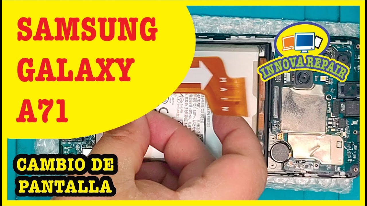 Samsung Galaxy A71 Cambio de Pantalla (con marco)
