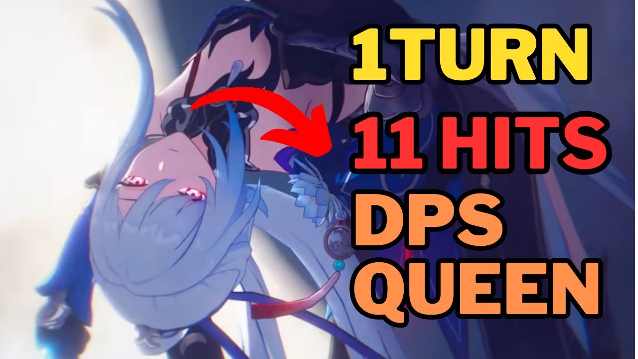 Jingliu Insane Damage Potential | Up to 11 Attacks | Honkai Star Rail