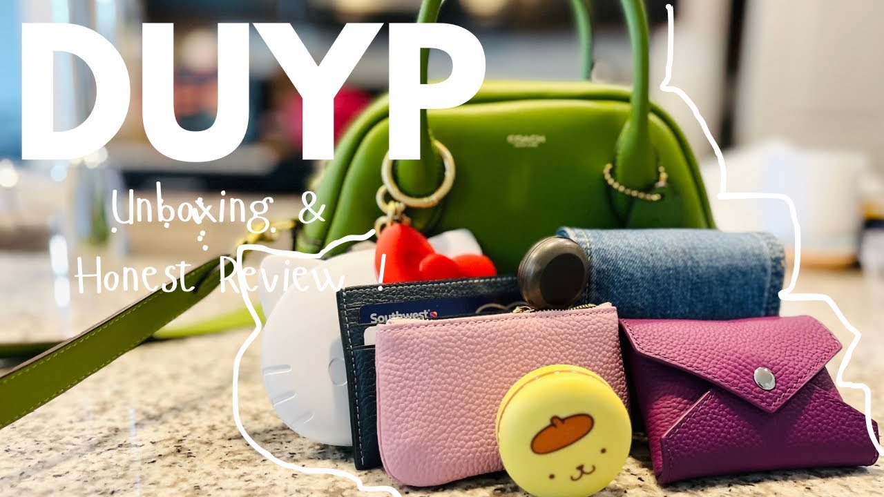 🤔 An HONEST FIRST IMPRESSION & REVIEW OF DRESS UP YOUR PURSE SLG’S FT Coach Borough Bowling Bag